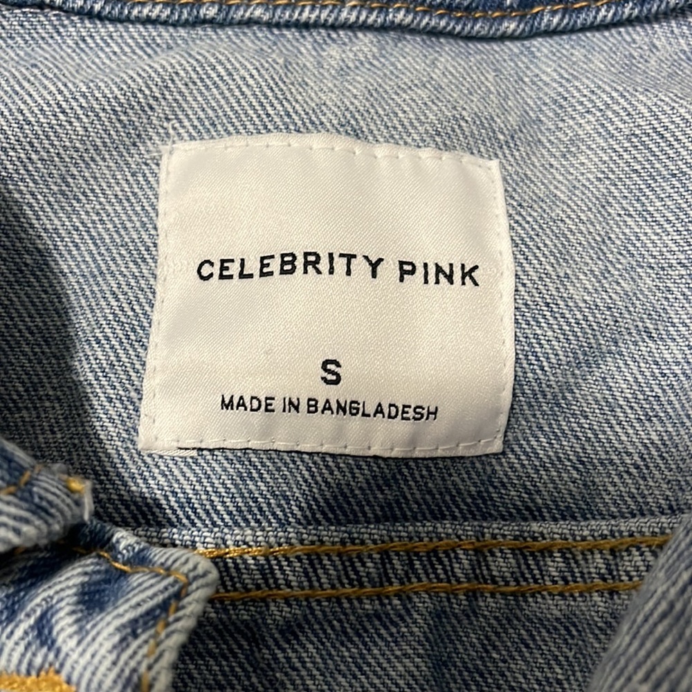 Distressed jean jacket - Picture 2 of 2